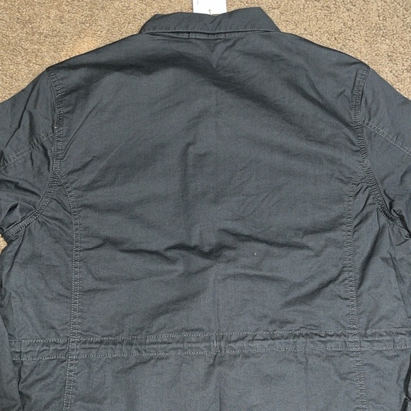 Pact Organic Woven Lined Safari Jacket Gray Large - Picture 6 of 9